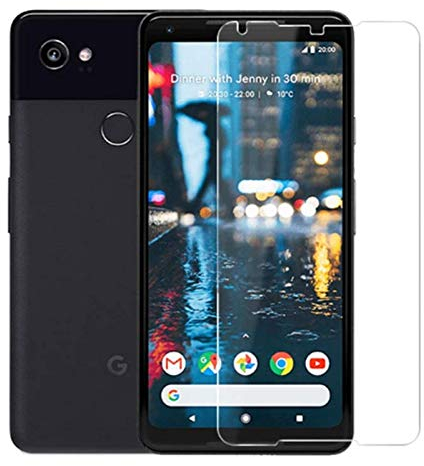 Displayschutzfolie aus gehärtetem Glas für Google Pixel 2 XL – [2 Stück] HD ultradünne Displayschutzfolie für Google Pixel 2XL [kratzfest] [blasenfrei]