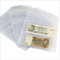 SAFE 15er Pack 5483 Banknoten Hüllen | Banknotenhüllen | Ergänzungshüllen Banknoten Album | DIN A4 | mit 3 Taschen 97 x 220 mm | glasklar | für 6 Banknoten