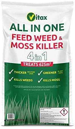 Vitax Feed Weed & Moss Killer - Treats 625 m2