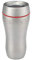 BruGo Leak Proof Travel Mug with Built-in Temperature Control Chamber. Double-Wall Insulated Travel Cup - Perfect for Tea & Coffee Lovers - Retro Colour (SS - Inspire Red)