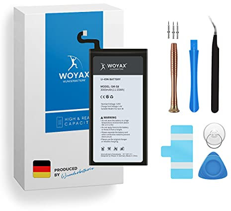 Woyax Wunderbatterie® Akku für Samsung Galaxy S8, Reale Kapazität und mit professionelle Reparatur-Werkzeugen