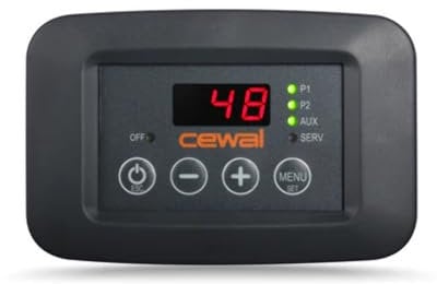 CEWAL Centralina Elettronica Per Termocamino Tronicam DGT Memoria VUOTA Nero
