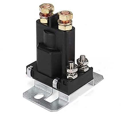 Asudaro Batterie Trennrelais Schwere Strom Trnnschalter Auto Auto Start Relais 500AMP Doppelte Batterien Isolator EIN Aus Schalter High Current Starter Relais Start Schütz Auto Boot Wohnmobil,24V