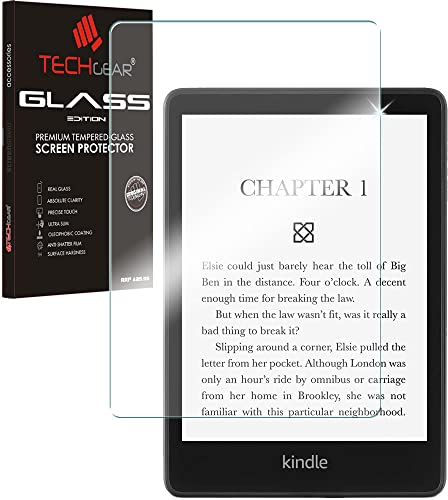 TECHGEAR Schutzfolie kompatibel mit Amazon Kindle Paperwhite 5 / Paperwhite Signature/Paperwhite Kids 6,8 (2021 11. Generation) Schutzfolie folie Anti-Kratzer Schutzabdeckung Glas