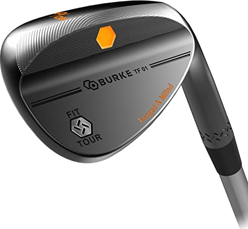 Golf Wedges for men - BURKE Sand Wedge Shark Gill 2 TF 01, 60 degrees wedge right hand - Legal for PGA Tour, Golf Club for Men Women