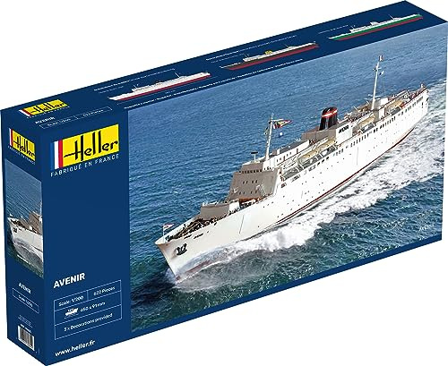 Model plastikowy Prom Pasażersko- towarowy Avenir 1/200