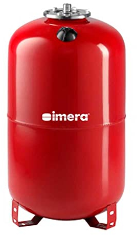 Imera - Vaso de Expansión Para Calefacción - 8 Bar Membrana EPDM Intercambiable - Certificado y Testado (Sin soporte, 50L)