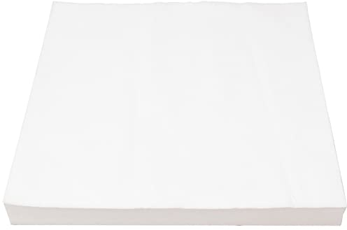 Creperture 100 Piezas de Papel para Jaula de Pájaros, Forro de Papel Desechable para Jaula de Pájaros Bandeja Fecal Absorbente Almohadilla de Cojín para Jaulas de Animales, Pájaros,27x20cm