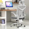 Magic Life Bürostuhl Ergonomischer Computer-Verstellbarer Schreibtischstuhl, verstellbare Lendenwirbelstütze mit verdicktem Kissen, 3D-Kopfstütze & Bequeme Armlehne Computerstuhl