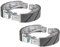Bremsbacken Set vorne & hinten geschlitzt Sport kompatibel mit Simson S51, S50, KR51, Schwalbe Star, S70 SR50