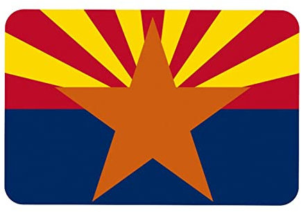 VBFOFBV Outdoor-Teppich, waschbarer Teppich, Veranda-Teppich, maschinenwaschbar, Indoor-Outdoor-Teppich, Bodenmatte für Bauernhaus, geschichtete Fußmatten, Wohnzimmer,Bundesstaat Arizona
