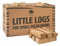 Small Pizza Oven Wood Logs 12.8L Box. Kiln Dried Oak 15cm Long Enhance Your Pizza Experience with Premium Hardwood Pizza Oven Logs - Hand Packed in Wales for Optimal Flavour - 4.5KG (1 Box)