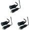 Logilink CP0111 Zigarettenanzünder Verlängerungskabel 2m schwarz (Packung mit 3)