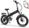 KAISDA E Bike Herren Elektrofahrrad E-Bike Klapprad 20 Zoll mit 250W Motor 48V 15Ah abnehmbarem Akku, 7-Gang-Schaltung, App, LCD-Display für jedes Gelände Reichweite bis zu 100km