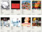 TOBIANG Radiohead-Musikalbum-Poster, ungerahmt, 20 x 30 cm, 8 Stück
