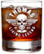AMAVEL Whiskey Glas mit Gravur, Living Legend Whiskyglas, Personalisiertes Totenkopf Glas mit Namen und Jahreszahl, Whisky Gläser, Whiskey Gläser, Whiskey Geschenke für Männer, Whisky Tumbler