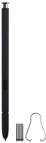 SWARK Stylet de rechange pour smartphone Samsung Galaxy S23 Ultra 5G, avec pointes/embouts (sans Bluetooth, vert)