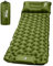 HiiPeak Camping Sleeping Pad, Ultralight Camping Mat with Pillow Built-in Foot Pump Inflatable Sleeping Pads Compact for Backpacking Hiking Traveling Tent (Green)