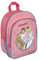 Undercover Kindergartenrucksack Bibi & Tina Mädchen - Personalisiert mit Name - Mädchenrucksack mit Vortasche Pferde rosa - 2 Fächer 25x31x10 cm