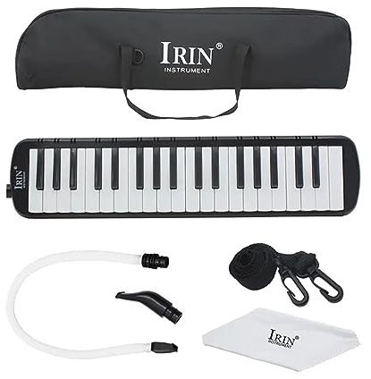 37 Tasten Melodica Instrument Luftklaviertastatur Pianica Mundharmonika Musikinstrument Mit Tragetasche Für Anfänger Luftklaviertastatur Tragbare Mundharmonika Multifunktional