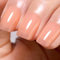Ozzeal Jelly Gel Nail Polish, 15ML Peach Jelly Nail Polish Gel Translucent Sheer Spring Summer Nail Gel Polish Soak off UV LED Light for Nail Art DIY Manicure