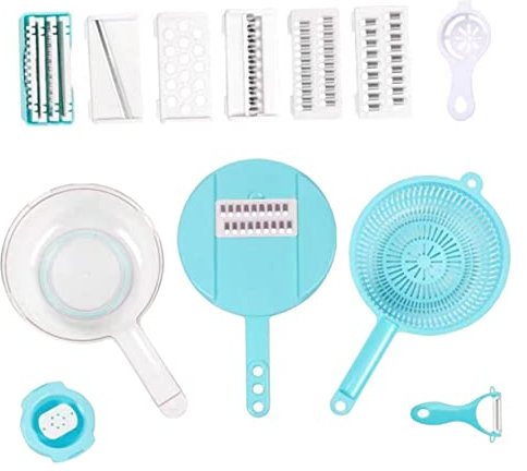 Alipis 1 Set Reibe Manuell Gurkenzerkleinerer Schredder Für Zuhause Küchenbedarf Küchenbedarf Gemüseschredder Obstwaschkorb Gemüsehobel Gemüseschleifwerkzeug