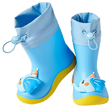 Stivali estivi con motivo forato, scarpe da pioggia per bambini, in gomma, impermeabili, impermeabili, antiscivolo, scarpe da pioggia, c, 14