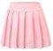 Bezioner Ragazze Gonna da Tennis, Gonna A Pieghe Sportiva con Tasche e Pantaloncini Interni,Gonna da Golf Uniforme Scolastica Rosa Nuovo S(4-5 Anni,100-110 cm)