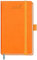 BEZEND Kalender 2025 2026 Klein Wochenplaner A6, 18-Monate Taschenkalender Juli 25-Dez 26, Buchkalender PU-Leder Hardcover mit Stifthalter - Orange
