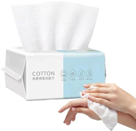 Essuie-mains faciaux super doux-serviette faciale épaisse et très absorbante, pour le nettoyant pour le visage et le remboursement du maquillage | Serviette pour hommes, Lingettes sèches, serviette