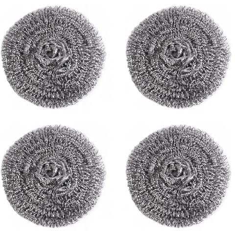 4 PCS Kettle Descaler Balls, Stainless Steel Reusable Descaler Balls, Limescale Kettle Ball, Limescale Ball for Kitchen, Restaurants, Camping