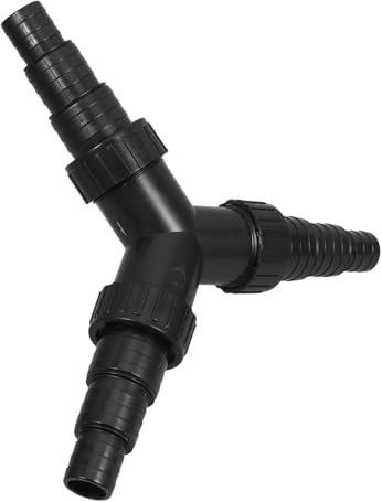 TOYANDONA Indoor Aquarium Wasserpumpe Y- Adapter Für Teichschläuche Robuster Verteiler Für Gartenpumpen Installieren Kompatibel Mit Schläuchen