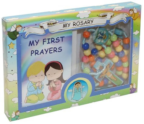 Unisex My First Rosary and My First Prayers Booklet Multicoloured 1509