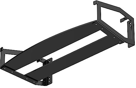 Stand for Sonos Five, Stainless Steel Wall Mount Bracket, Speaker audio Metal Stand (Black)