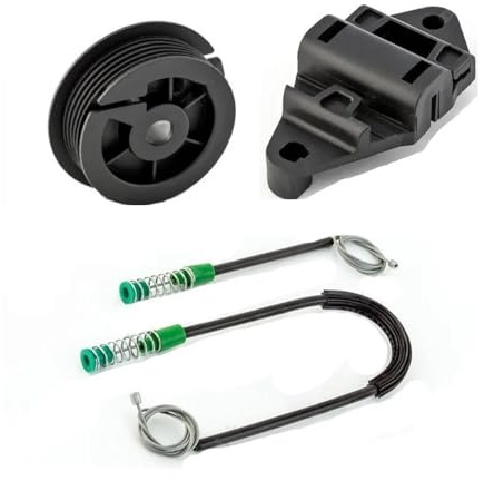 ECKBRJA Lève-vitre voiture Pour Peugeot 306 1993-1997 Cabriolet Lève-vitre Kit Réparation Avant Gauche