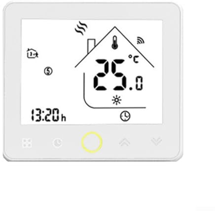 For Zigbee For Smart Thermostat for Tuya, Floor Heating Temperature Control Switch with Voice Control, 5+2 Programmable Schedule,For Alexa & Google Assistant(GC)