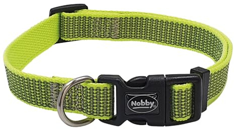 Nobby 52061-24 Halsband Full Reflect gelb S-M: L: 30-45 cm, B: 15 mm