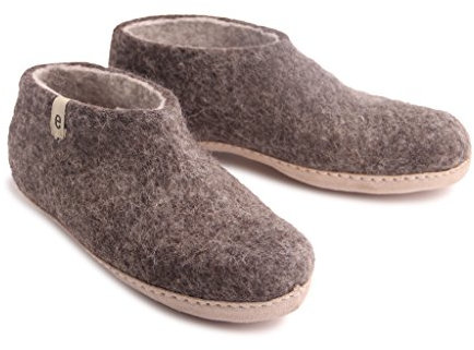 EGOS Classic, offene Hausschuhe für Damen, Braun Natural Brown, 38 EU, Braun Natural Brown, 38 EU