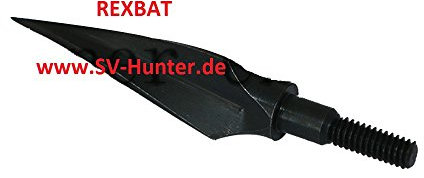 3X Rexbat Jagdspitze Pfeilspitze Turnier Jagd Recurve Compound Bogen Bogenjagd