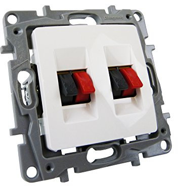 Niloe 764581 Legrand 2796 Sortie de haut-parleur 2 prises de connexion murale