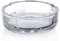 DIAMANTE Fuchsia Hand cut 24% Lead Crystal glass Ashtray Ash tray - 15cm