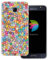 dessana Florales Design transparente Schutzhülle Handy Case Cover Tasche passend für Samsung Galaxy J5 (2016) Bunte Blümchen