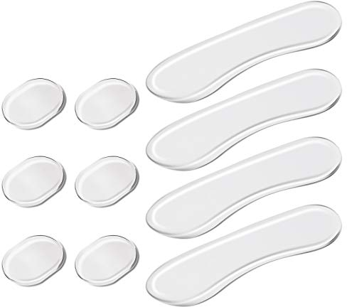 LUTER 10 Teilige Trommel Dämpfer Gele, Weiche, Klare Ovale und Lange Trommel Schall Dämpfer Schall Dämpfungs Pads Klangregelung für Trommelkopf Becken