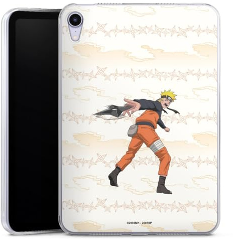 DeinDesign Coque en Silicone Compatible avec Apple Apple iPad Mini 6. (2021) Coque Coque pour Tablette Produit sous Licence Officielle Manga Naruto Shippuden