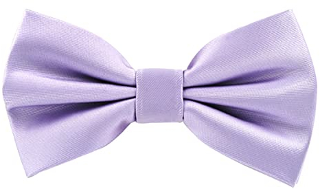 axy Herren Fliege Schleife, bereits gebunden, Konfirmation verstellbar Farbauswahl FLI7 (Lavendel)