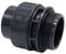 PVC Verschraubung mit O-Ring I 50 mm x 2 Zoll I Grau I Rohrverbindung I Fitting I Rohr-Verbindungsstück I bm247