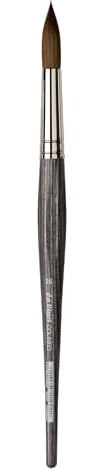 da Vinci, COLINEO Short Handle, Watercolour Brush, Synthetic Fibres, Artist Brush, Watercolour Painting, Liquid Acrylic Paints, Made in Germany, Round, Size 16