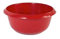 VTL® ROUND WASHING UP BOWL - LARGE SINK BOWL - KITCHEN - MIXING 4 COLOURS (RED)