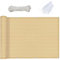Bâche D'ombrage, Voile Solaire 4.5 x 4.5 m Filet Coupe Vent, Toile D'ombrage Pergola Serres Nombreuses Tailles et Couleurs, Facile Poser pour Jardins/balcons/terrasses, Jaune