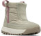 Columbia Snowtrot Mid, Stivali da neve Unisex - bambini e ragazzi, Grey Green/Fig Youth, 35 EU